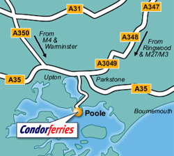 Poole Ferry Port Map